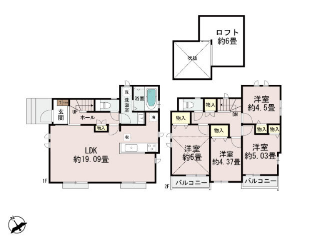 【間取り】 | 【仲介手数料２１０万円～２４０万円が無料！】■価格６，４９０万円～７，３９０万円■４ＬＤＫ | Ｇ号棟
諸費用２１０万～２４０万円ＯＦＦ決算キャンペーン！
家計応援サービスの限界に挑戦中！
■８棟が販売中
■４ＬＤＫ
■６，４９０万円～７，３９０万円
■住宅性能評価６項目で最高評価
■ＺＥＨ水準