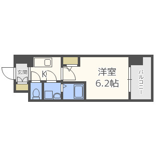 エスリード梅田グレイスの間取り