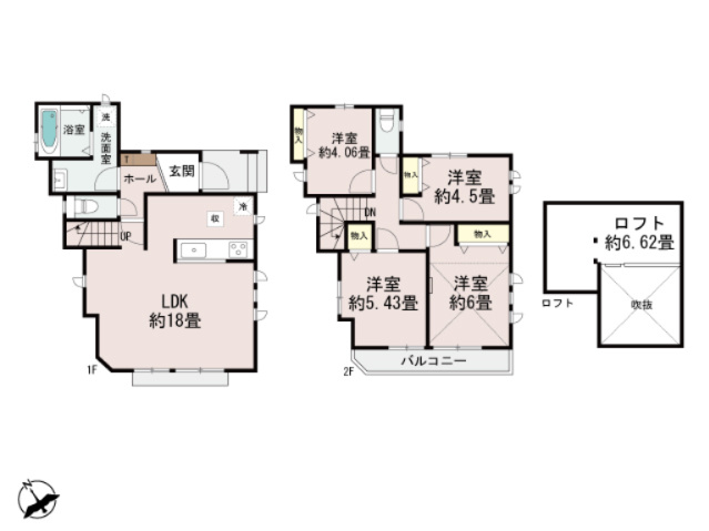 【間取り】 | 【仲介手数料２１０万円～２４０万円が無料！】■価格６，４９０万円～７，３９０万円■４ＬＤＫ | Ｅ号棟
決算キャンペーン中！
家計応援サービスの限界に挑戦中！
詳細は「諸費用」欄をご確認下さい！
■８棟が販売中
■４ＬＤＫ
■６，４９０万円～７，３９０万円
■住宅性能評価６項目で最高評価