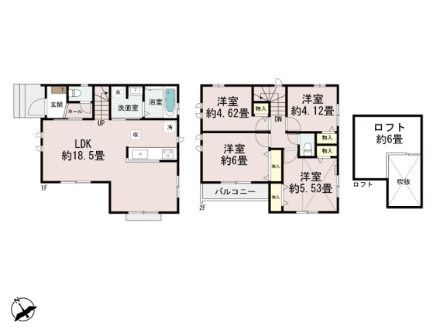 【間取り】 | 【仲介手数料２１０万円～２４０万円が無料！】■価格６，４９０万円～７，３９０万円■４ＬＤＫ | Ｉ号棟
諸費用２１０万～２４０万円ＯＦＦ決算キャンペーン！
家計応援サービスの限界に挑戦中！
■８棟が販売中
■４ＬＤＫ
■６，４９０万円～７，３９０万円
■住宅性能評価６項目で最高評価
■ＺＥＨ水準