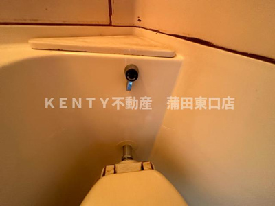 【トイレ】 | ベルサイユ池上 | 清潔感のあるトイレです