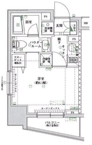 スパシエジーベック亀戸の間取り|間取りです。