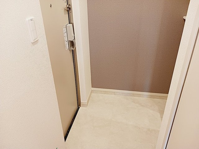オークランドコーポの玄関