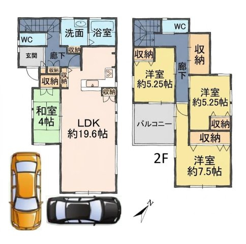 池田下町（太陽光パネル3年前・外壁カバー工法昨年）の間取り|イメージ画像画像です。現況と相違がある場合は現況を優先します。