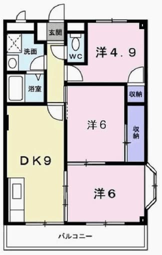 ヴィラデルソーレの間取り