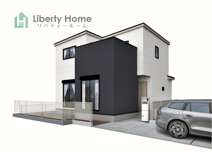 土浦市中央2丁目1期　新築戸建　2号棟の完成予想図|ご予約をいただければ、『平日の空いた時間』『周辺物件まとめて見たい』『1件だけ見たい』ももちろん可能です♪
お気軽にお問合せください♪