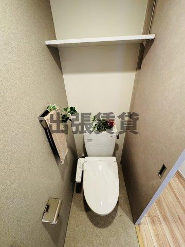 仲介手数料0円！	S-RESIDENCE堀田駅前futurのトイレ