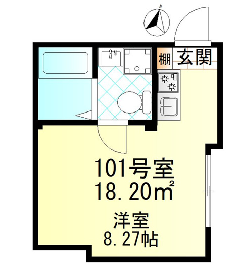 【間取り】 | クレール堀切