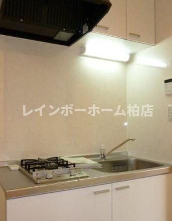 仲介手数料（賃料の1.10ヵ月）の50％OFF対象物件！のキッチン|２口ガスコンロです