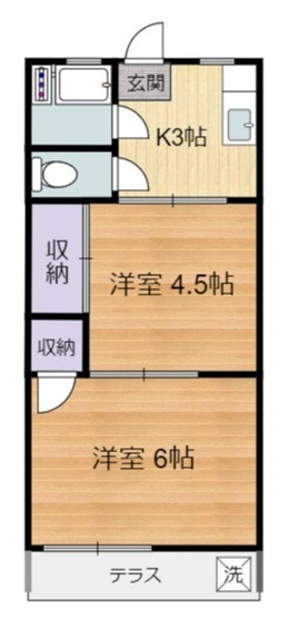 【間取り】 | シティハイムグリーン
