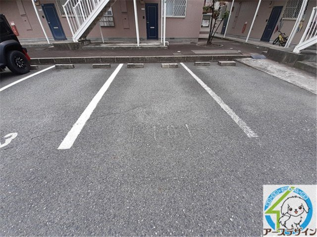エンジェルコーポラスAの駐車場|※パース写真