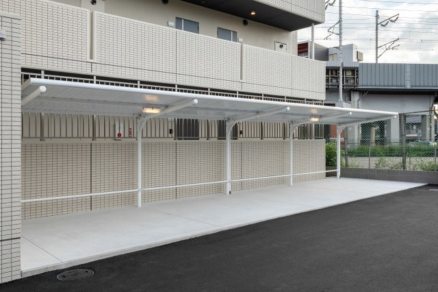 クレリア南一番の駐車場