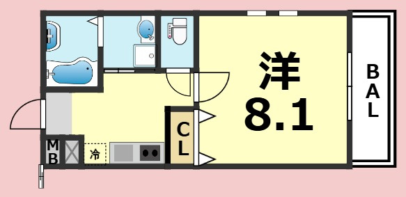 【間取り】 | フジパレス尼崎橘通り