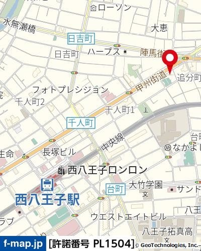 オリンピアトーホーの地図