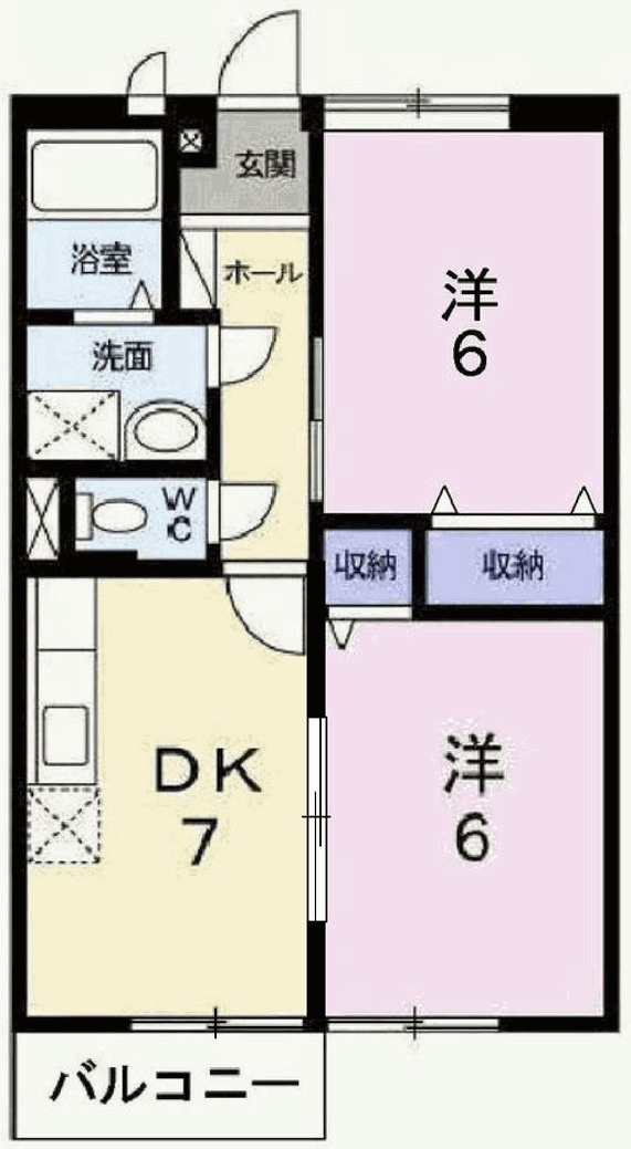 シャルマンKの間取り
