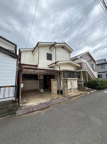 敷地面積29.78坪　売地　川越市諏訪町の前面道路含む現地写真|北西側約4.0ｍ公道、7.5ｍ接道！接道幅が広く、お車の出し入れもラクラクです♪