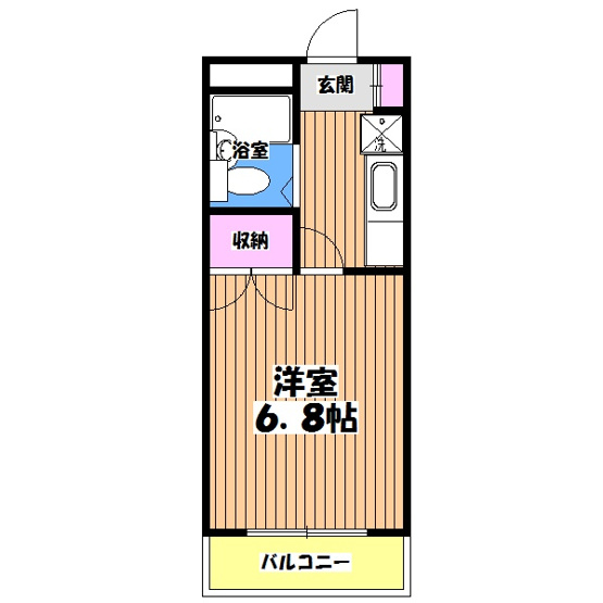 【間取り】 | メゾン緑ヶ丘Ⅱ