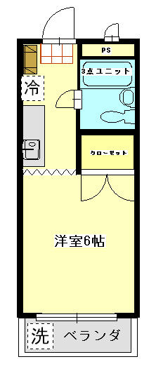 【間取り】 | ベルハイム小作台