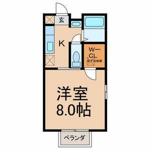 我孫子市寿２丁目のアパートの間取り