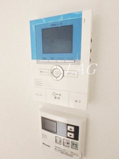 【セキュリティ】 | ブルーアイリス | モニター付きインターホンです。