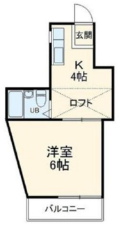 【間取り】 | 上坂マンション | 間取りです。