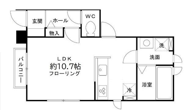 ブルーアイリスの間取り|間取りです。
