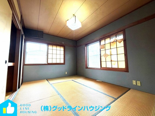 野村町戸建の和室|2階和室、眺望良好