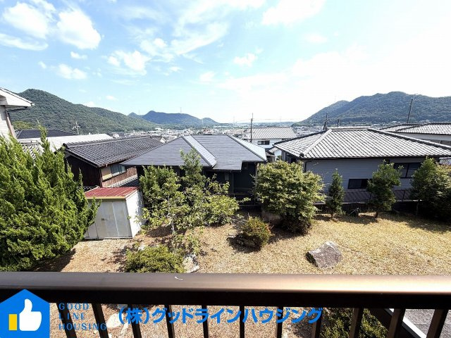 野村町戸建の展望|2階からの眺望、西脇市内を望む