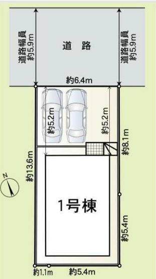 【間取り】 | 静岡市葵区秋山町 2期 新築建売 | 区画図です
