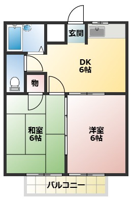 ドリームシャトーの間取り