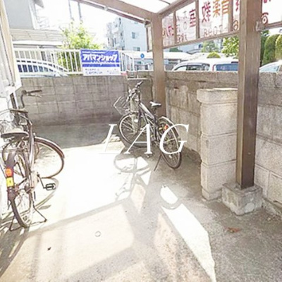 【その他共用部分】 | フルール加藤 | 駐輪場です。