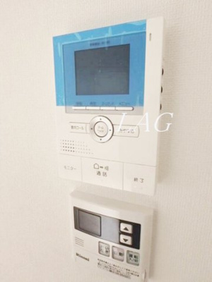 【セキュリティ】 | ブルーアイリス | モニター付きインターホンです。