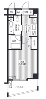 【間取り】 | アゼリアヒルハイツ | 間取りです。