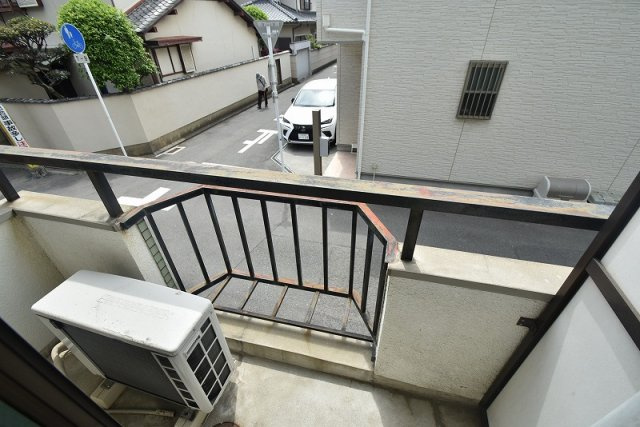エクセレント小若江のバルコニー