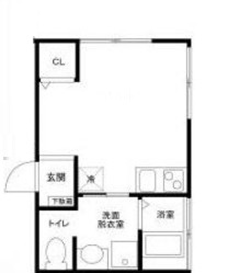【間取り】 | クレール千駄木　Ｂ棟 | 間取りです。