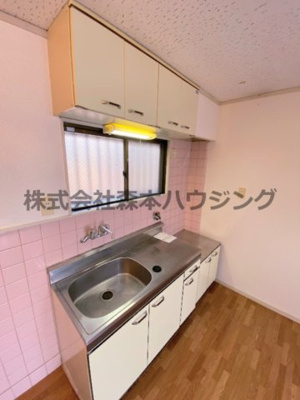 【キッチン】 | 　第1カトレアハイツ寝屋川 | お料理しやすいキッチンです