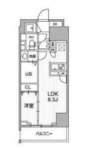 【間取り】 | テラス森下 | 間取りです。