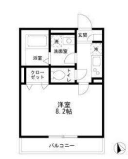 【間取り】 | フォレストメゾン子安A