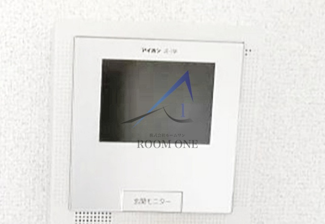 キャトルフルールのセキュリティ|モニター付きインターホンです。