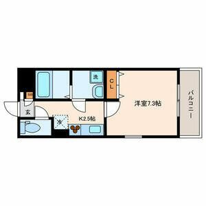 キャトルフルールの間取り|間取りです。