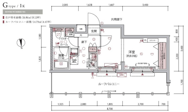 【間取り】 | ARCOBALENO UMEYASHIKI