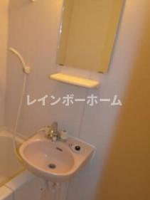 グランドヒルズ東新町の洗面所