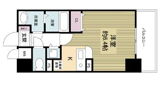 レジディア天神橋の間取り