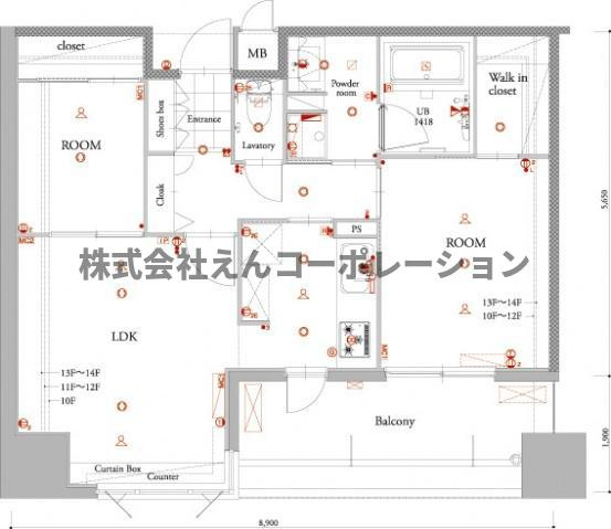 【間取り】 | エンクレスト博多PREMIER