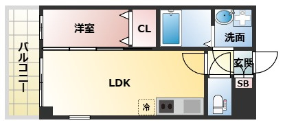 【間取り】 | テラ北田辺