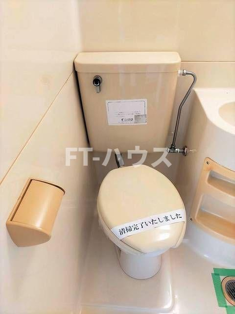 ジュネパレス新検見川第０１のトイレ