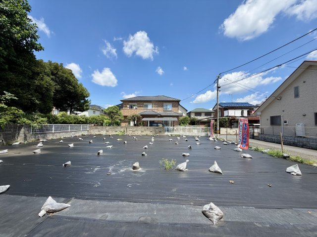 府中市西原町2丁目　土地30坪×整形地　建築条件なし　全3区画の外観