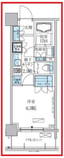 【間取り】 | パークアクシス両国馬車通り