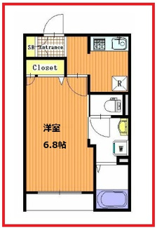 【間取り】 | ファイネス梅田A棟