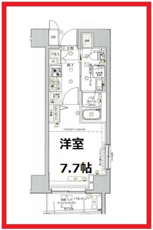 【間取り】 | ベルシード亀有